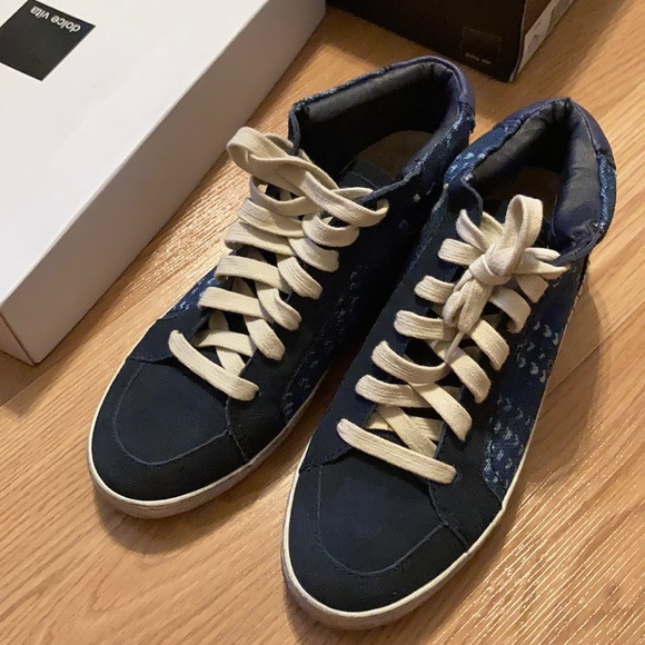 New with Box Dolce Vita Women's Zane High Top Sneakers 8 - Picture 4 of 16